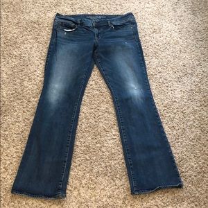 American Eagle Kick boot Jeans (Size 14L)
